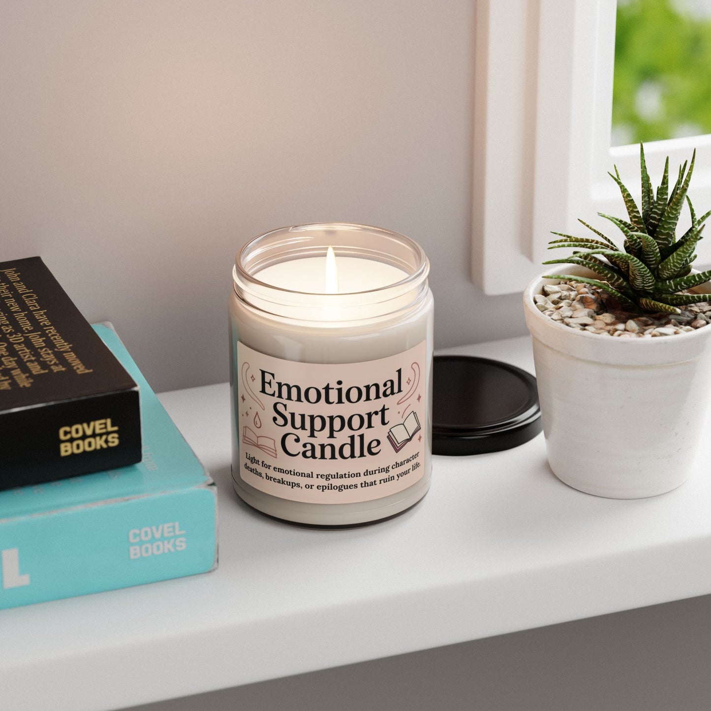 Emotional Support Candle - Scented Soy Candle