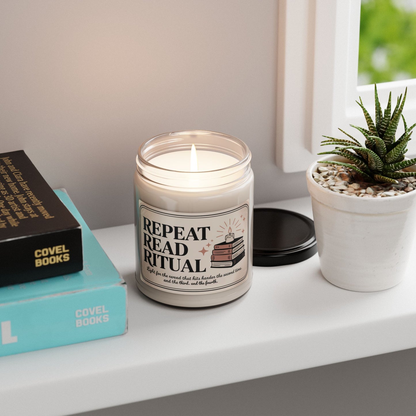 Repeat Read Ritual Candle - Scented Soy Candle