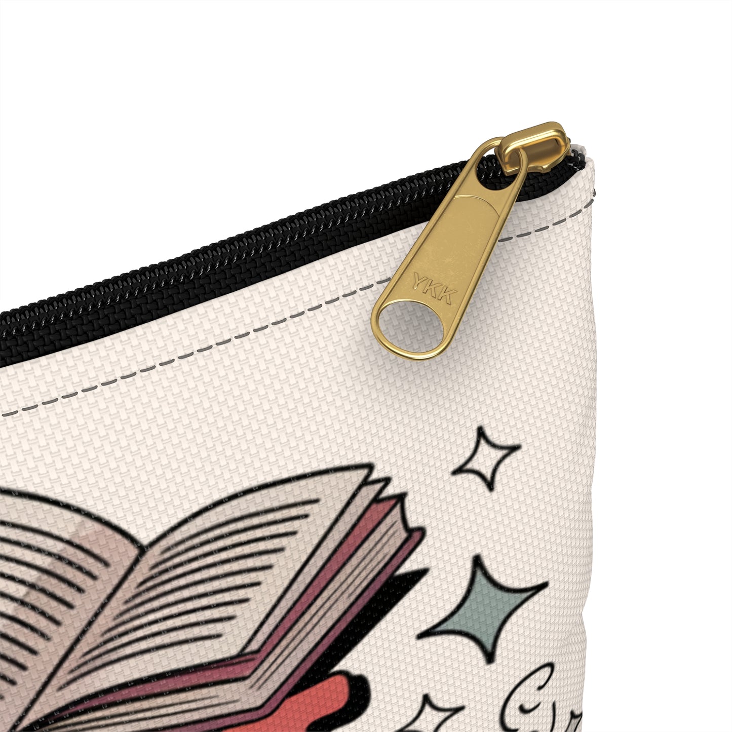 Read Past My Bedtime Again Makeup Bag, Accessory Pouch
