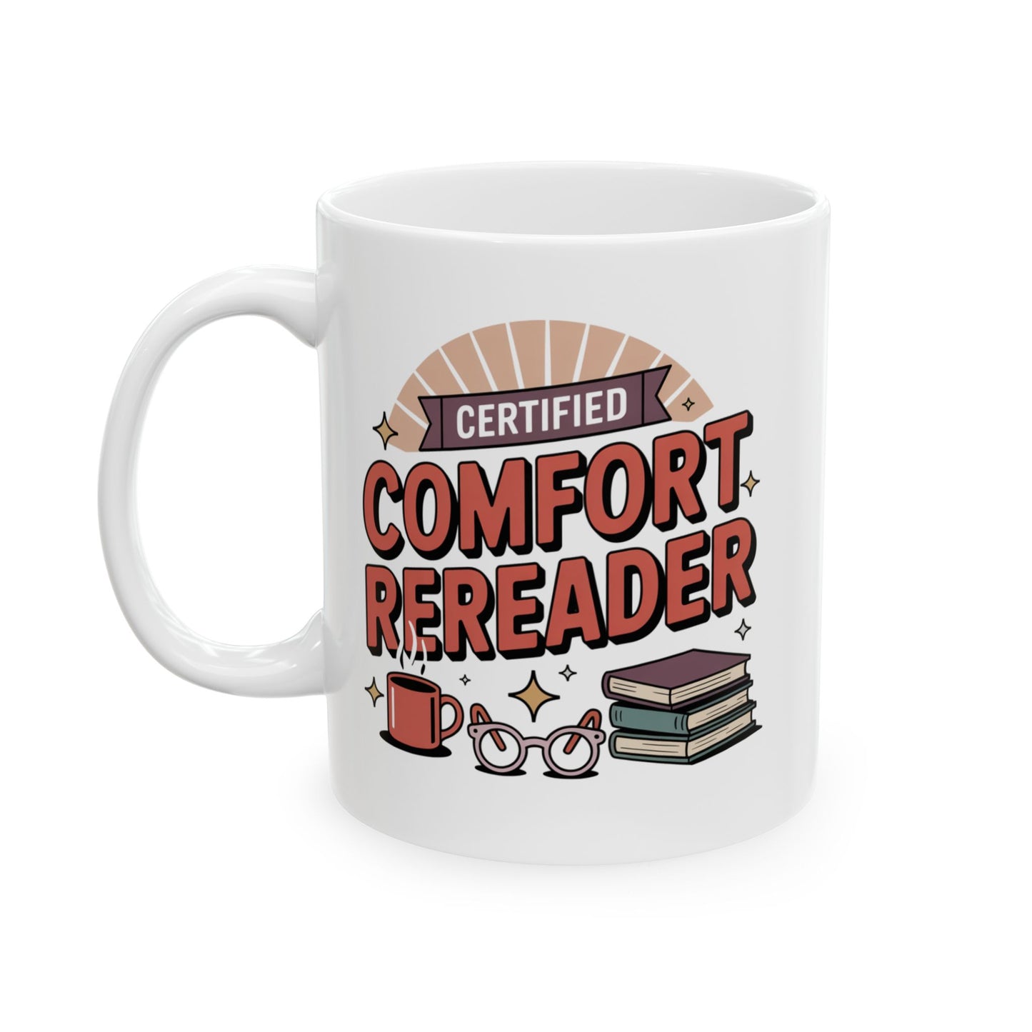 Certified Comfort Rereader Mug