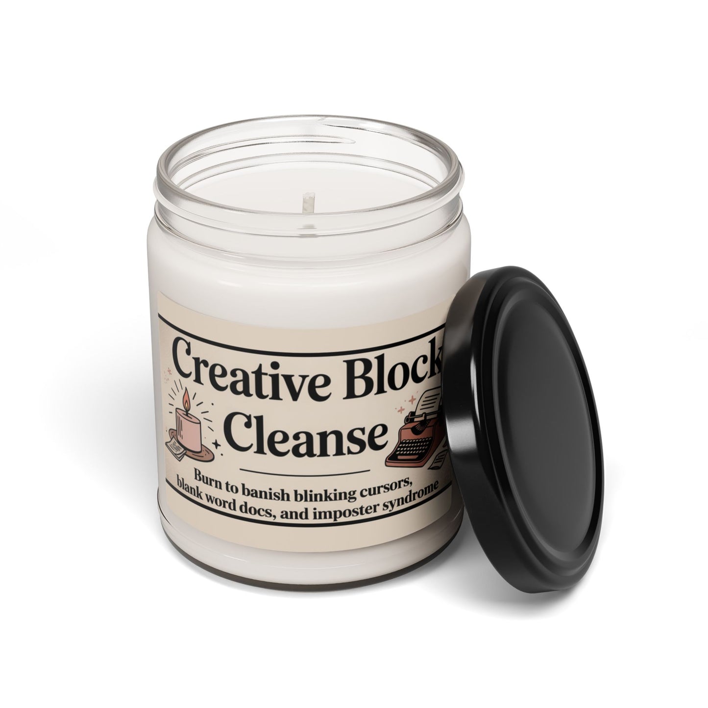 Creative Block Cleanse Candle - Scented Soy Candle
