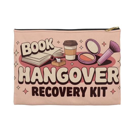 Book Hangover Recovery Kit Makeup Bag