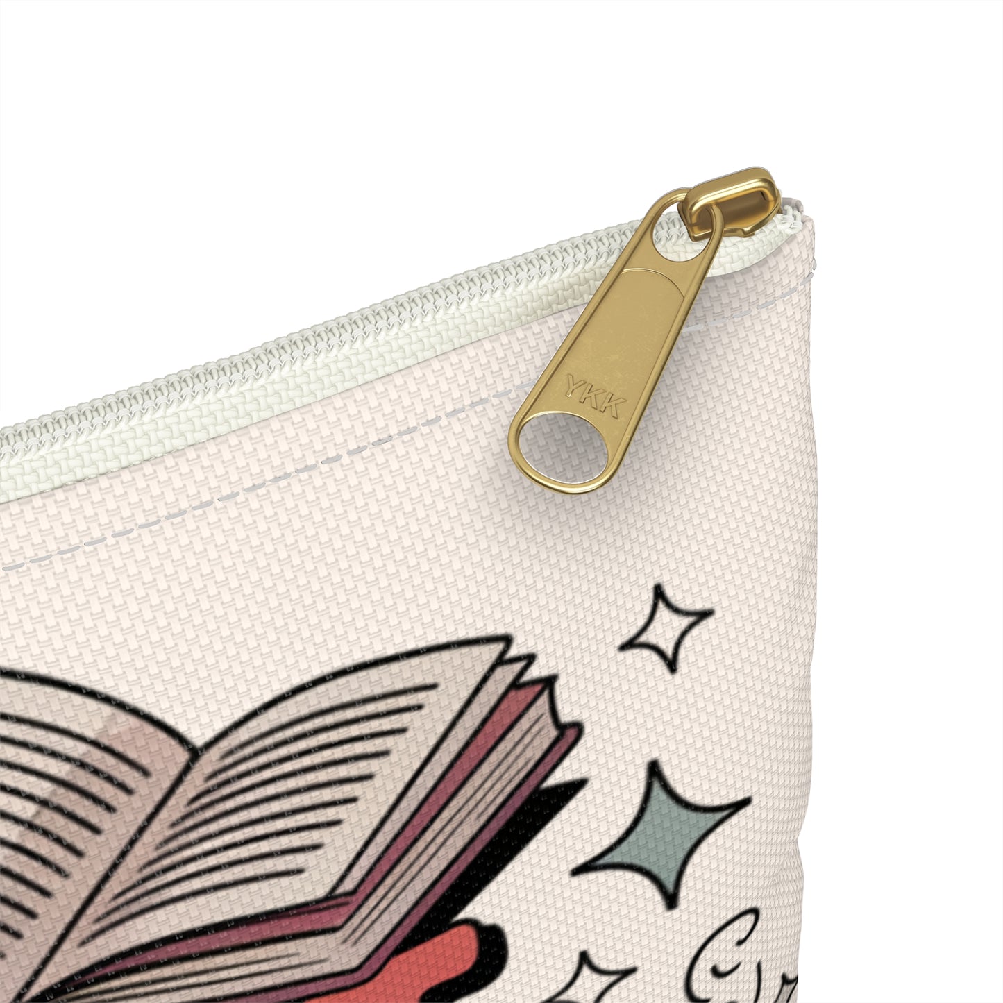 Read Past My Bedtime Again Makeup Bag, Accessory Pouch