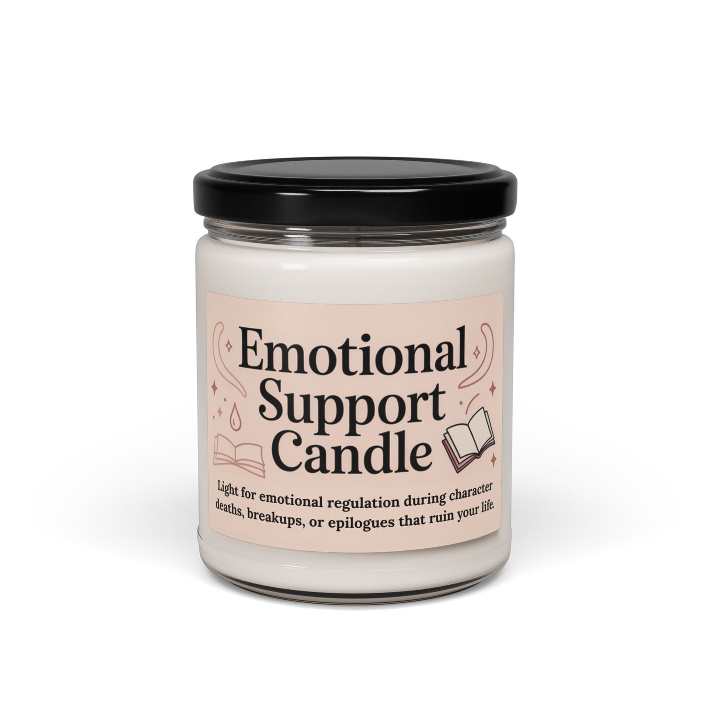 Emotional Support Candle - Scented Soy Candle