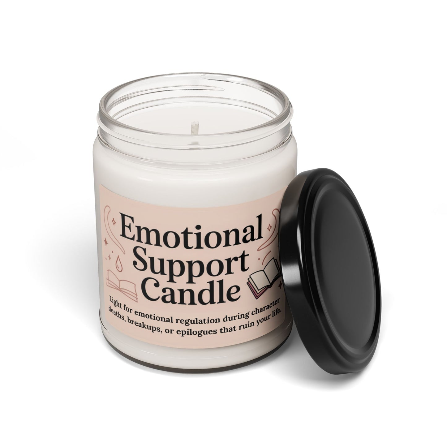 Emotional Support Candle - Scented Soy Candle