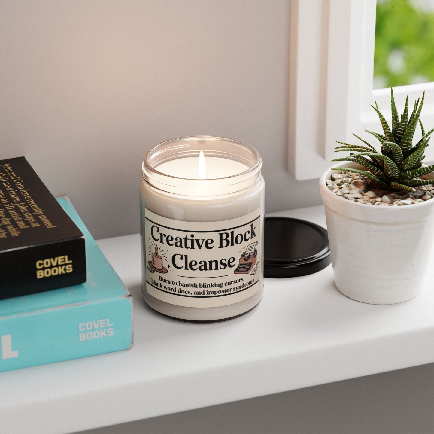 Creative Block Cleanse Candle - Scented Soy Candle
