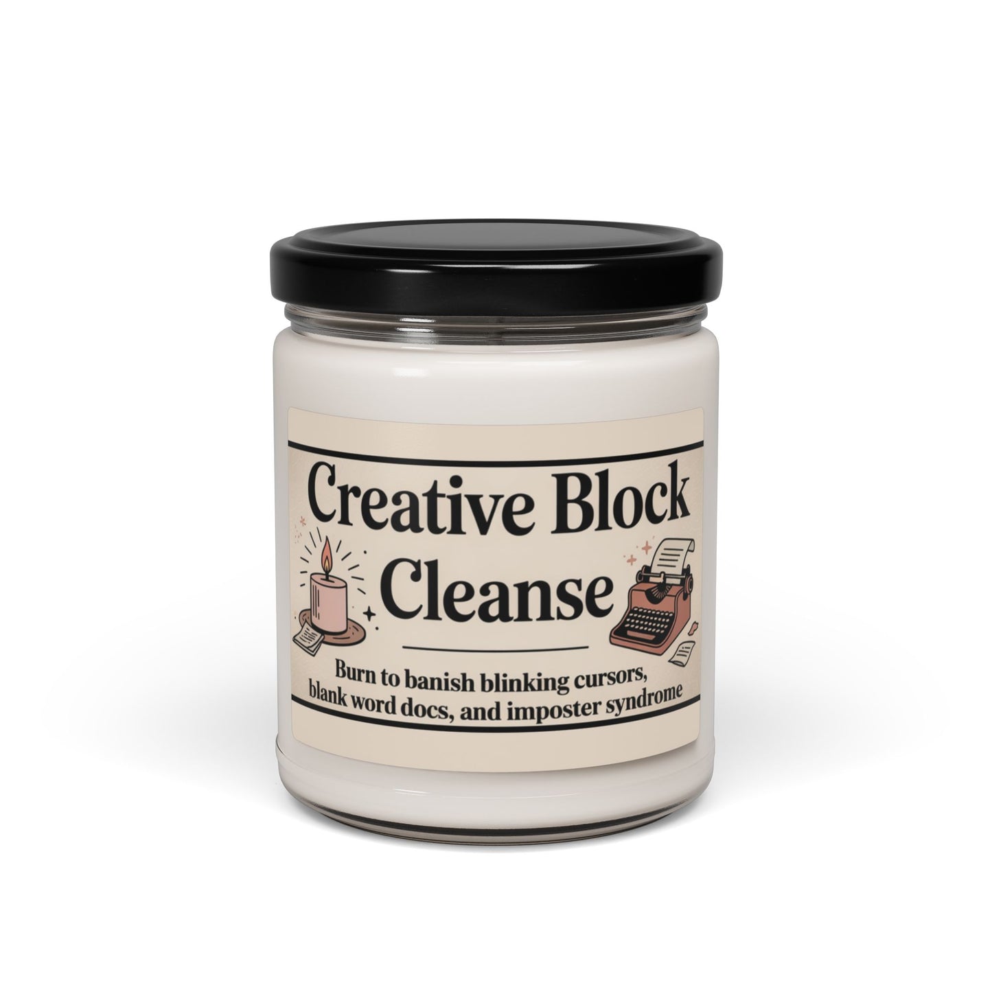 Creative Block Cleanse Candle - Scented Soy Candle