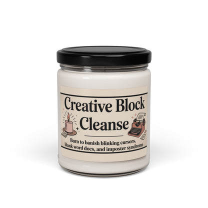 Creative Block Cleanse Candle - Scented Soy Candle
