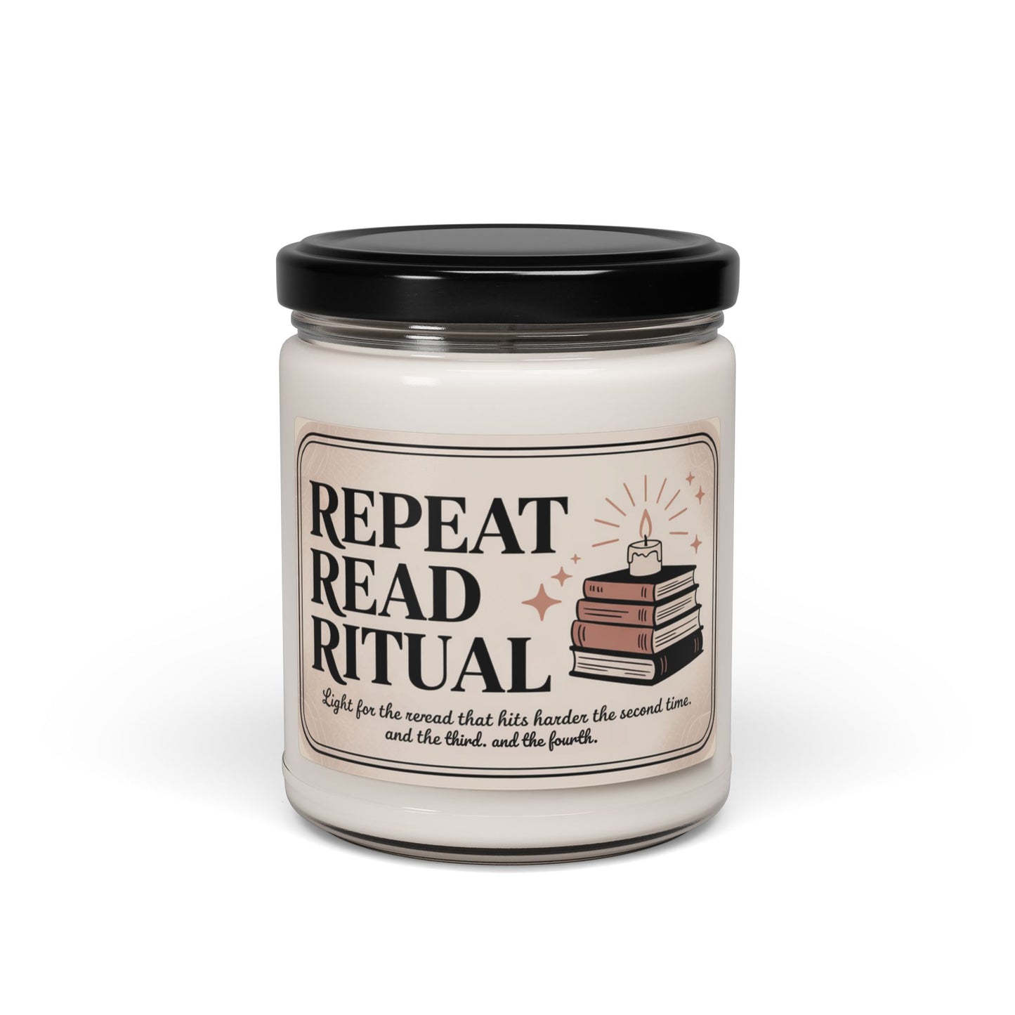 Repeat Read Ritual Candle - Scented Soy Candle