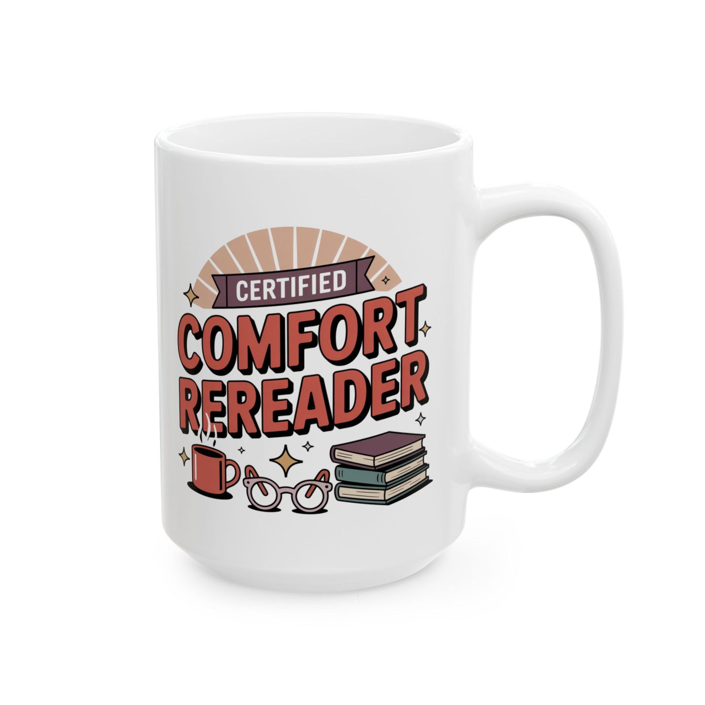Certified Comfort Rereader Mug